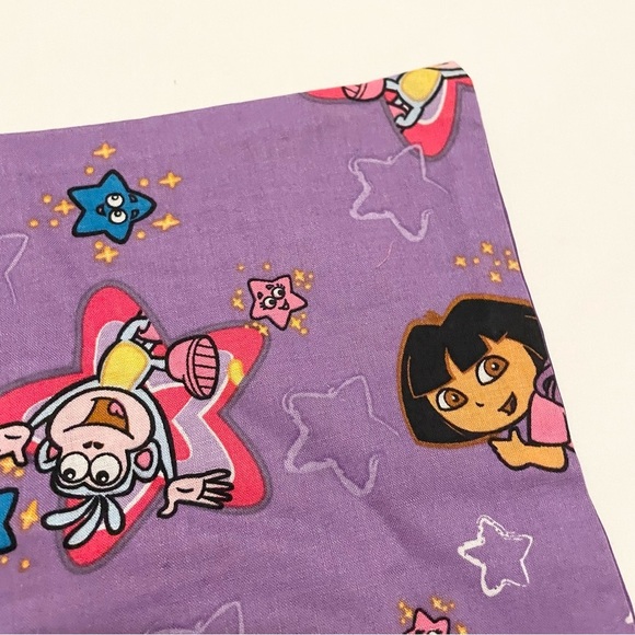 Dora The Explorer Pillowcase Homemade 21” x 12.5” Pillow Case - Picture 7 of 16